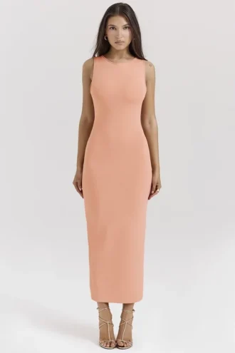 Abito lungo in maglia Noli Sorbet