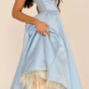 Abito midi in tulle blu Mademoiselle Cinderella