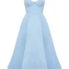 Abito midi in tulle blu Mademoiselle Cinderella