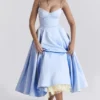 Abito midi in tulle blu Mademoiselle Cinderella
