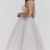 Abito midi in tulle French Dove “Countess”