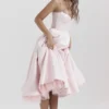 Abito midi rosa ballerina Mademoiselle