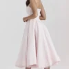 Abito midi rosa ballerina Mademoiselle