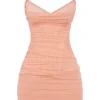 Abito mini a corsetto Juno Sorbet