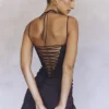 Abito mini a corsetto Melia Nightshade