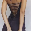 Abito mini a corsetto Melia Nightshade