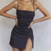 Abito mini a corsetto Melia Nightshade
