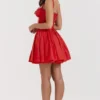 Abito mini a corsetto Pietra Cherry