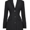 Abito mini Blazer nero Amia