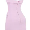 Abito mini senza spalline Naia Cotton Candy