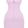 Abito mini senza spalline Naia Cotton Candy