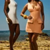 Abito Olympia Sorbet con scollo a V