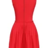 Abito plissettato Cupid Scarlet