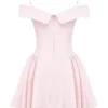 Abito rosa con spalle scoperte Elida Ballerina