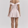 Abito rosa con spalle scoperte Elida Ballerina