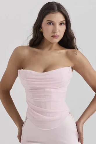 Corsetto senza spalline Georgie Ballerina Pink